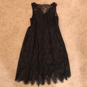 Size XL Black Lace Dress